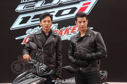 Mario Maurer皮衣机车代言秀腹肌引尖叫 自曝赴港拍动作片被敬业程度震撼