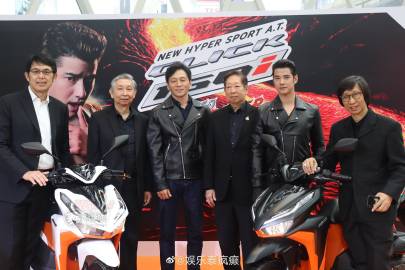 Mario Maurer皮衣机车代言秀腹肌引尖叫 自曝赴港拍动作片被敬业程度震撼