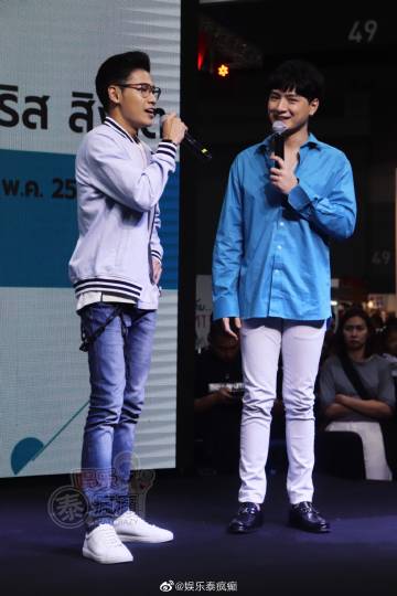 Krist&Singto泰国见面会开票秒杀加场仍售罄 感谢粉丝支持并透露准备歌舞惊喜