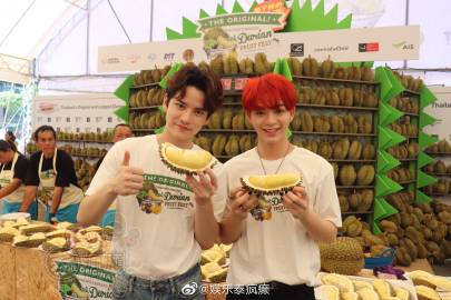 泰国水果狂欢节发布会登场《2 Brothers》主演亮相助阵