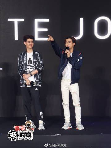 Perth与Saint同框亮相放闪互动，新项目引期待