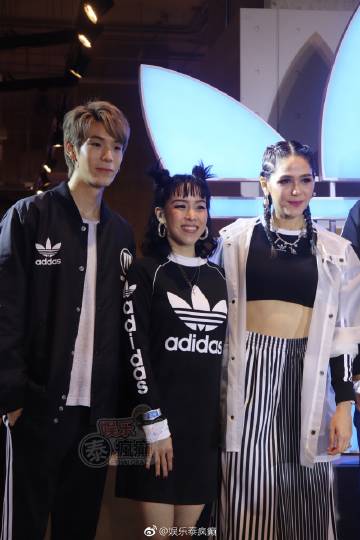 Adidas ICONSIAM门店开幕星光云集Chompoo、Ploy与Perth、Saint同场助阵