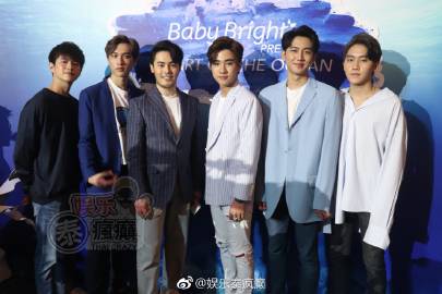 Baby Bright记者会官宣Mew Nittha加入代言阵容，Krist与Singto及《不期而爱》主演齐助阵