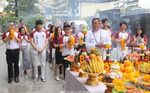 《曼谷爱情故事之天悯奇缘》拜神仪式举行Nonkul与PunPun演绎缘分故事