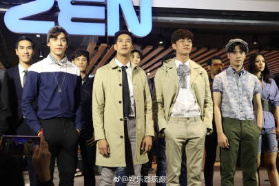 CentralWorld ZEN百货MEN＆UNISEX区重装开幕Weir与Tae Tee等泰星助阵