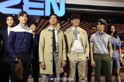 CentralWorld ZEN百货MEN＆UNISEX区重装开幕Weir与Tae Tee等泰星助阵