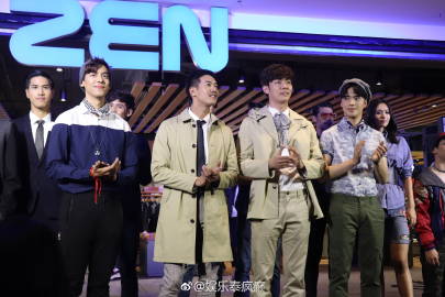 CentralWorld ZEN百货MEN＆UNISEX区重装开幕Weir与Tae Tee等泰星助阵