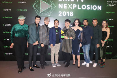 LINE TV AWARDS 2018揭晓Krist与Singto夺最佳CP等多项大奖