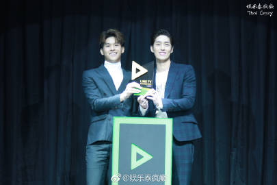 LINE TV AWARDS 2018揭晓Krist与Singto夺最佳CP等多项大奖