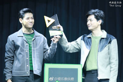 LINE TV AWARDS 2018揭晓Krist与Singto夺最佳CP等多项大奖
