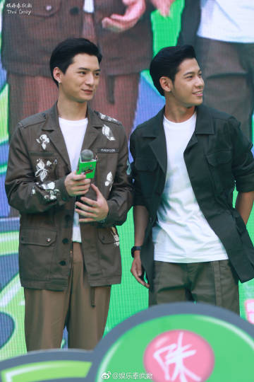 Oishi Drink活动Peck Palitchoke领衔众星助阵Krist与Singto等同台亮相