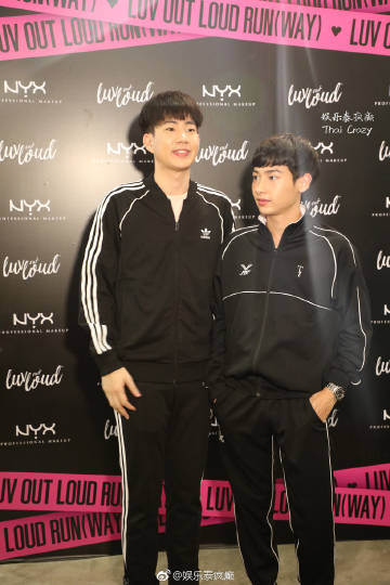 Nadech、Maria、Off与Gun出席NYX慈善路跑活动助力公益