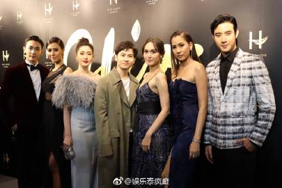 Hive Salon活动红毯星光云集百位泰星到场助阵