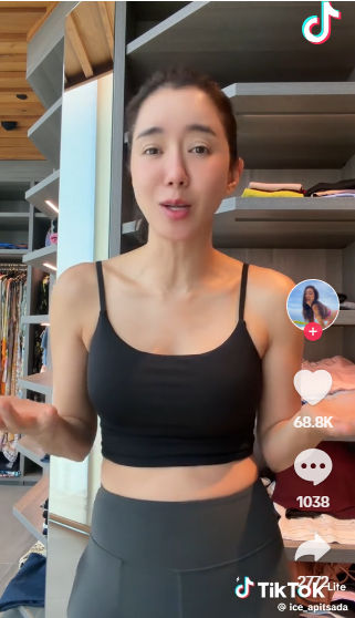 Ice Apitsada产后崩溃落泪！41岁生二胎后自曝身材全面失控