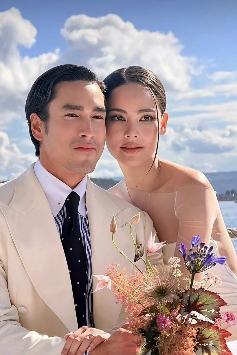 Nadech Yaya挪威婚礼造型曝光 白色系同框美成童话