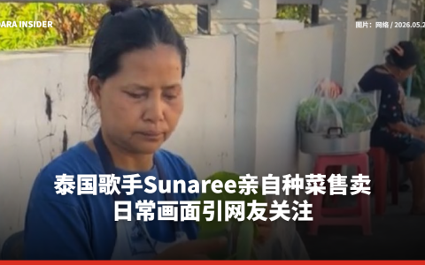 泰国歌手Sunaree亲自种菜售卖 日常画面引网友关注