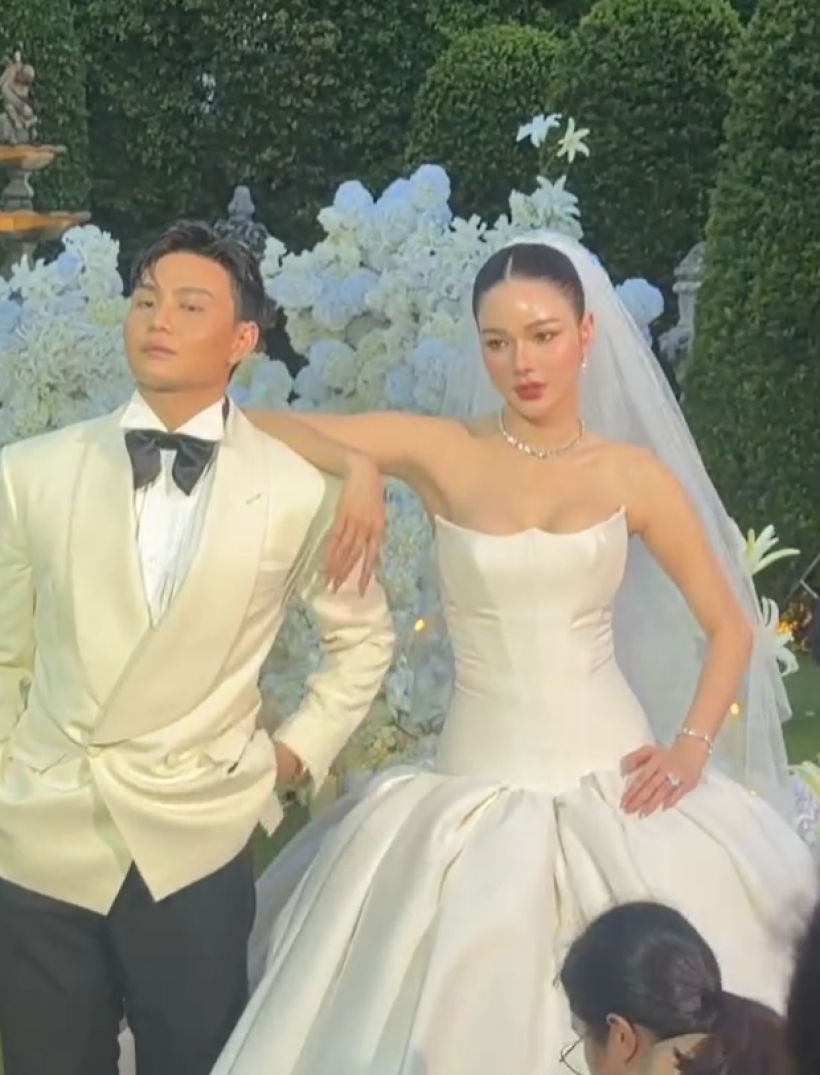 婚礼现场曝光！Gwang身披白纱出嫁