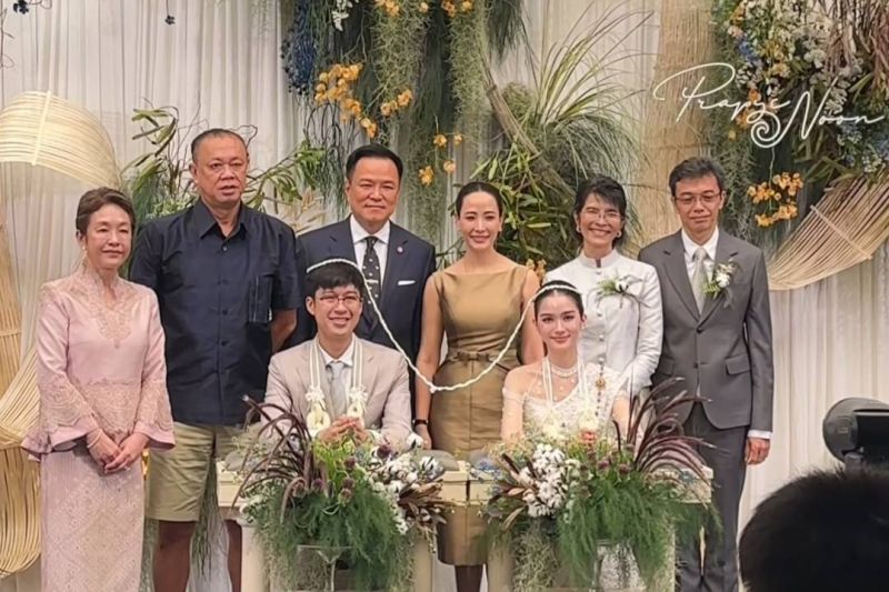 Prapye Ramida完婚 与交往6年男友携手步入人生新阶段