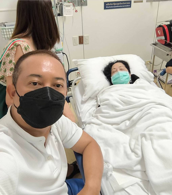 Tangmo母亲入住ICU 家属暂未透露更多细节