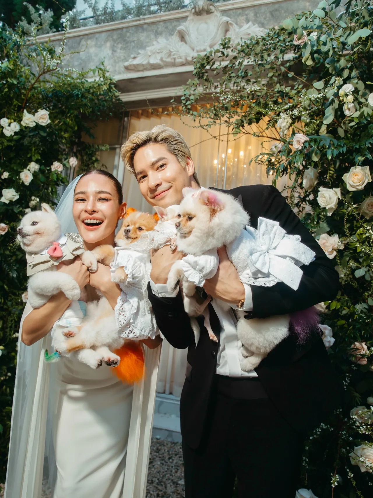 Pooklook与Mike公开婚后生活 否认怀孕传闻称只是体重上升