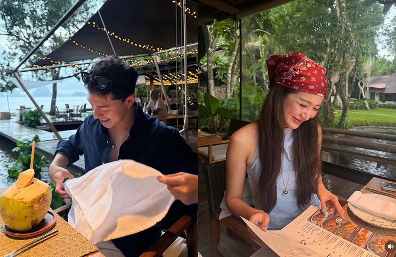 恋情线索藏不住！Nine与神秘女子同地点打卡引关注
