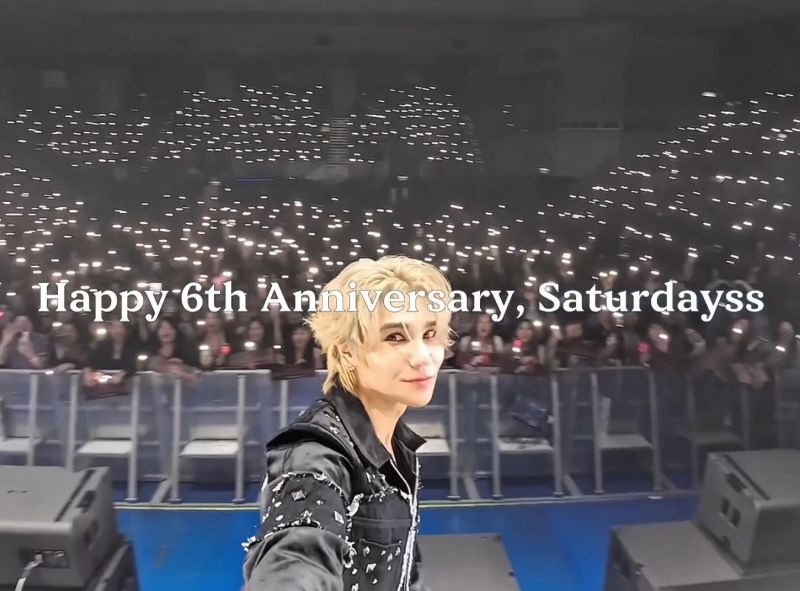 Jeff为粉丝团6周年送惊喜！包下大屏告白粉丝团