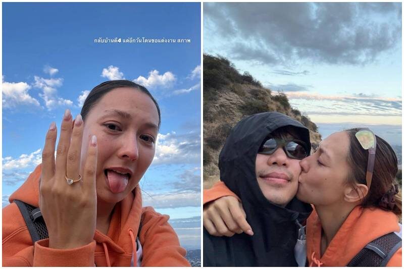 Carissa泪忆求婚过程 素颜被求婚笑称自己太幸运