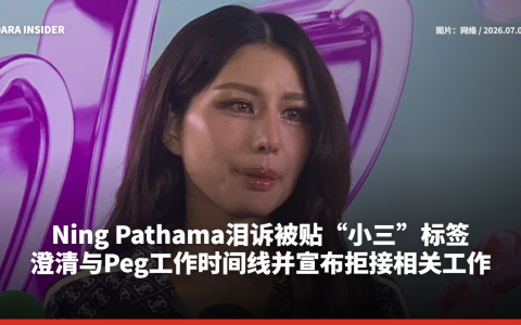Ning Pathama泪诉被贴“小三”标签 澄清与Peg工作时间线并宣布拒接相关工作