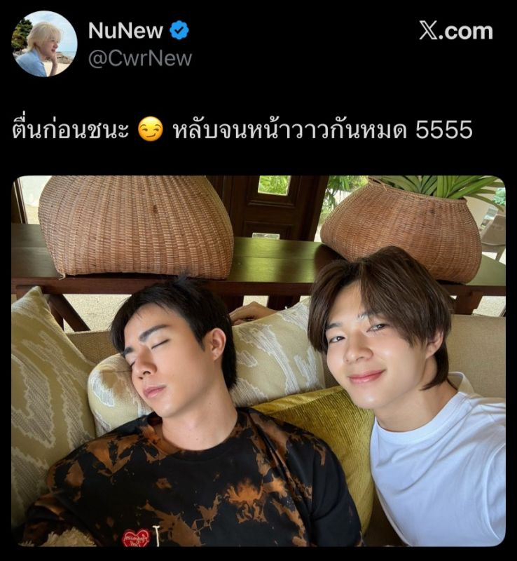 Zee-NuNew甜蜜出游 粉丝圆梦私人度假之旅
