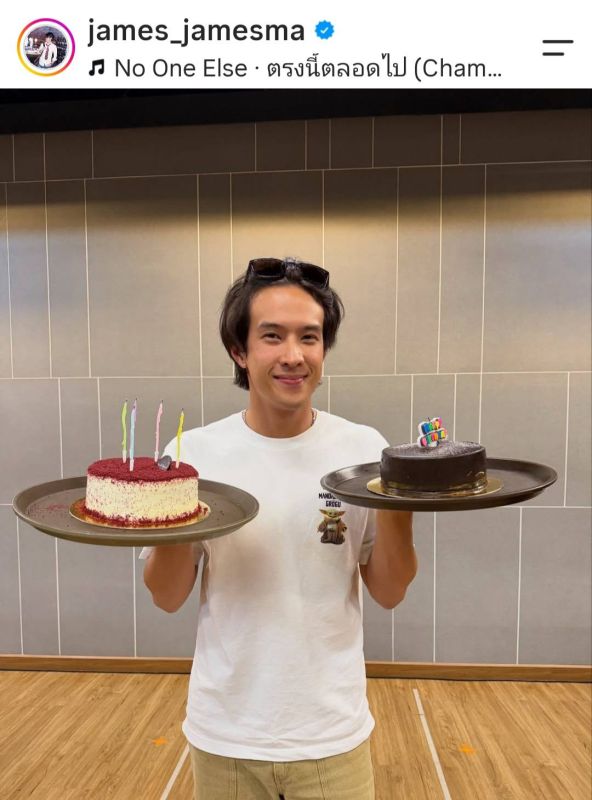 James Ma晒33岁生日礼物 大赞Pie Rinrada亲手卡片最珍贵