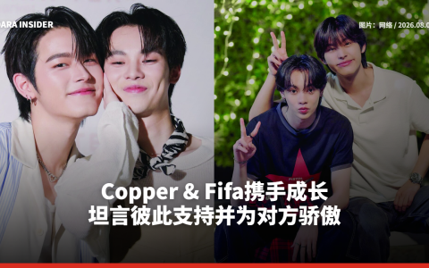 Copper & Fifa携手成长 坦言彼此支持并为对方骄傲