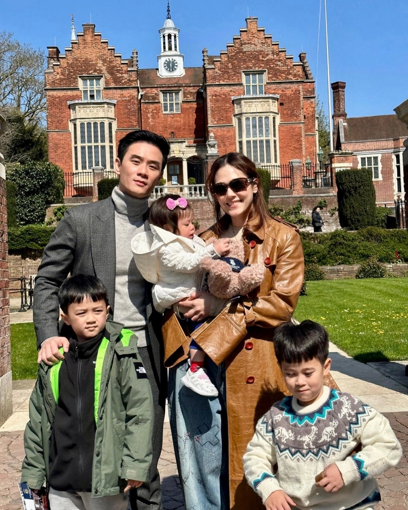 Chompoo Araya改变计划 暂不送儿子赴英国留学