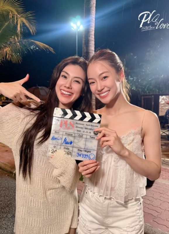 Lena携手Miu新剧杀青 甜蜜氛围引期待