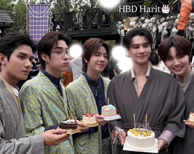Keng Harit开心度过27岁生日 感谢粉丝送上满满祝福