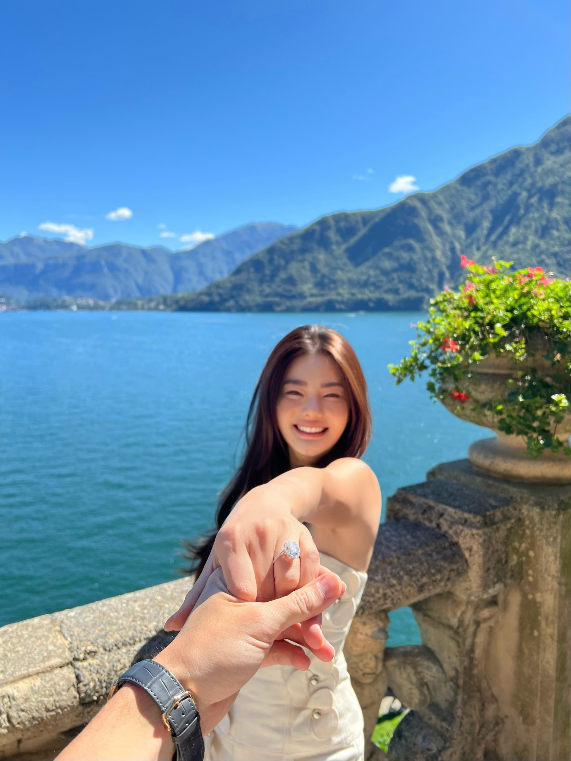 Due Arisara官宣新恋情即传喜讯！获男友Woody浪漫求婚