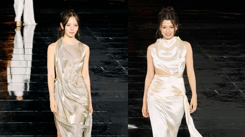 Nychaa与Becky亮相巴黎国际大秀 惊艳登上世界级T台