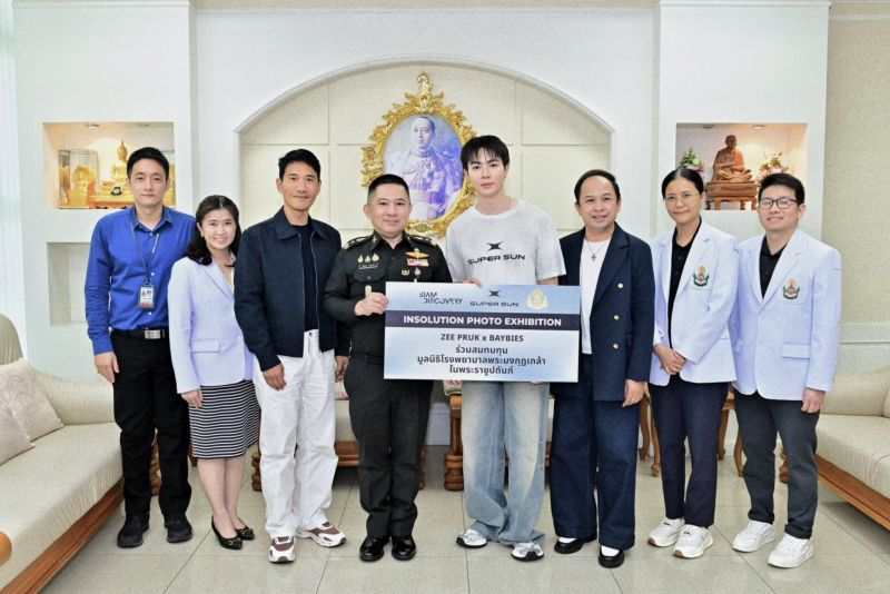 Zee Pruk捐出摄影展部分收入 帮助儿童癌症患者及贫困病患