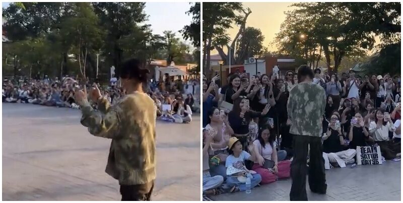 Jeff惊讶演出临时延期 即使无法登台仍飞往老挝见粉丝